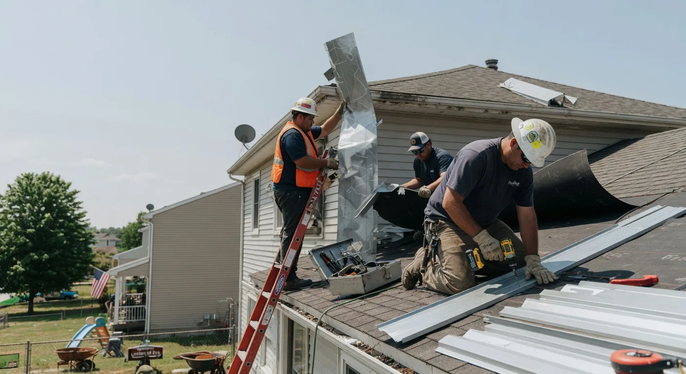 Metal Roofing Installation in Cunningham, TX near me